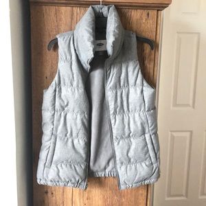 Old navy grey puffer vest